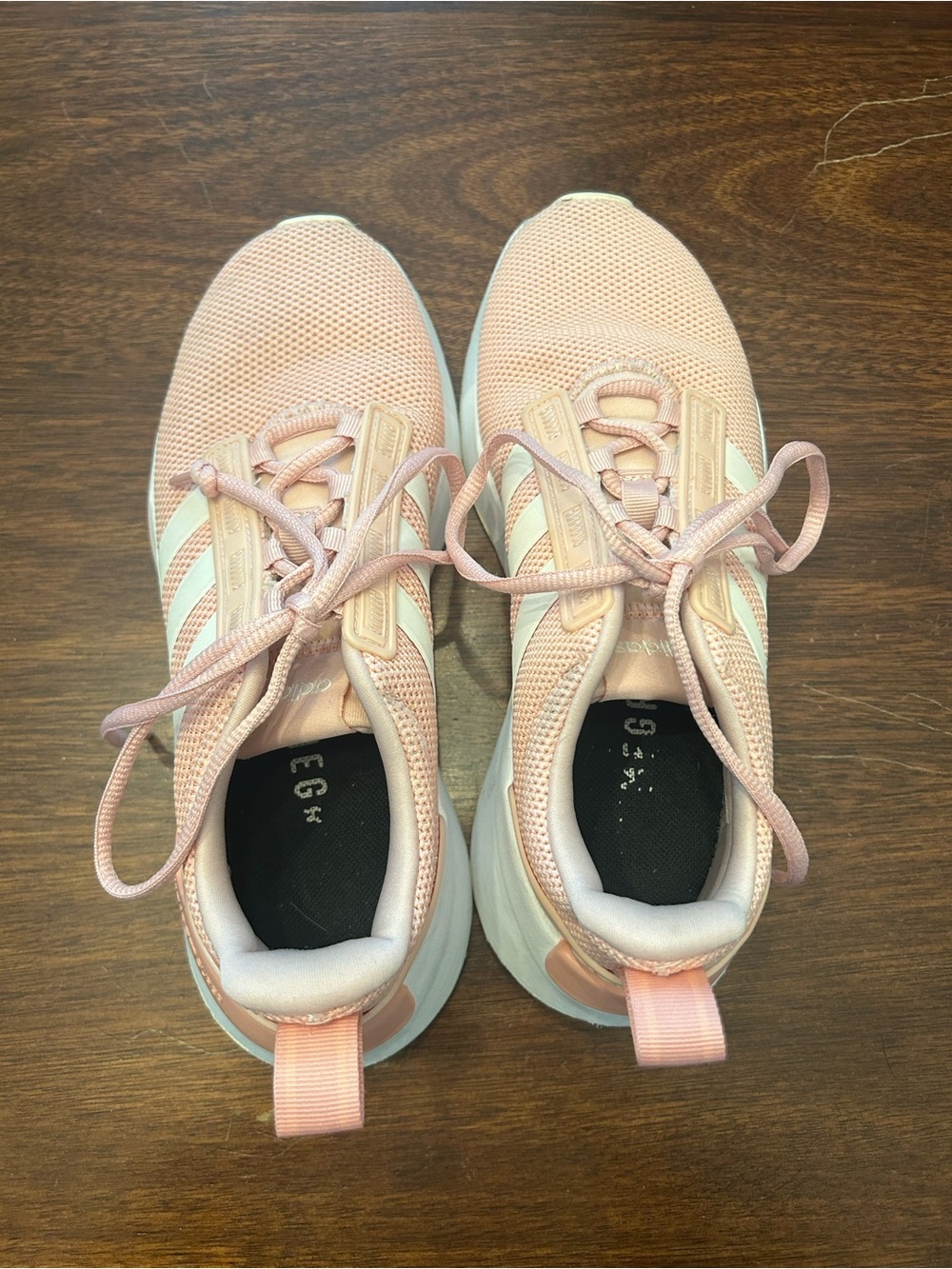 adidas Women's Light Pink Mesh Running Sneakers
